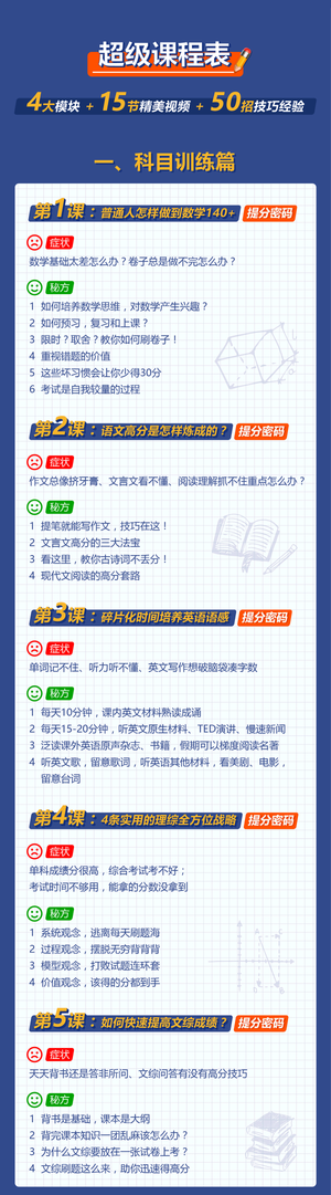 清北学霸提分密码：15天掌握超级学习法，让学渣轻松逆袭